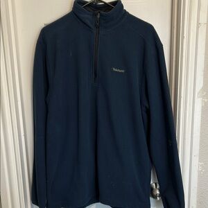 Timberland Navy Blue Quarter-Zip Pullover